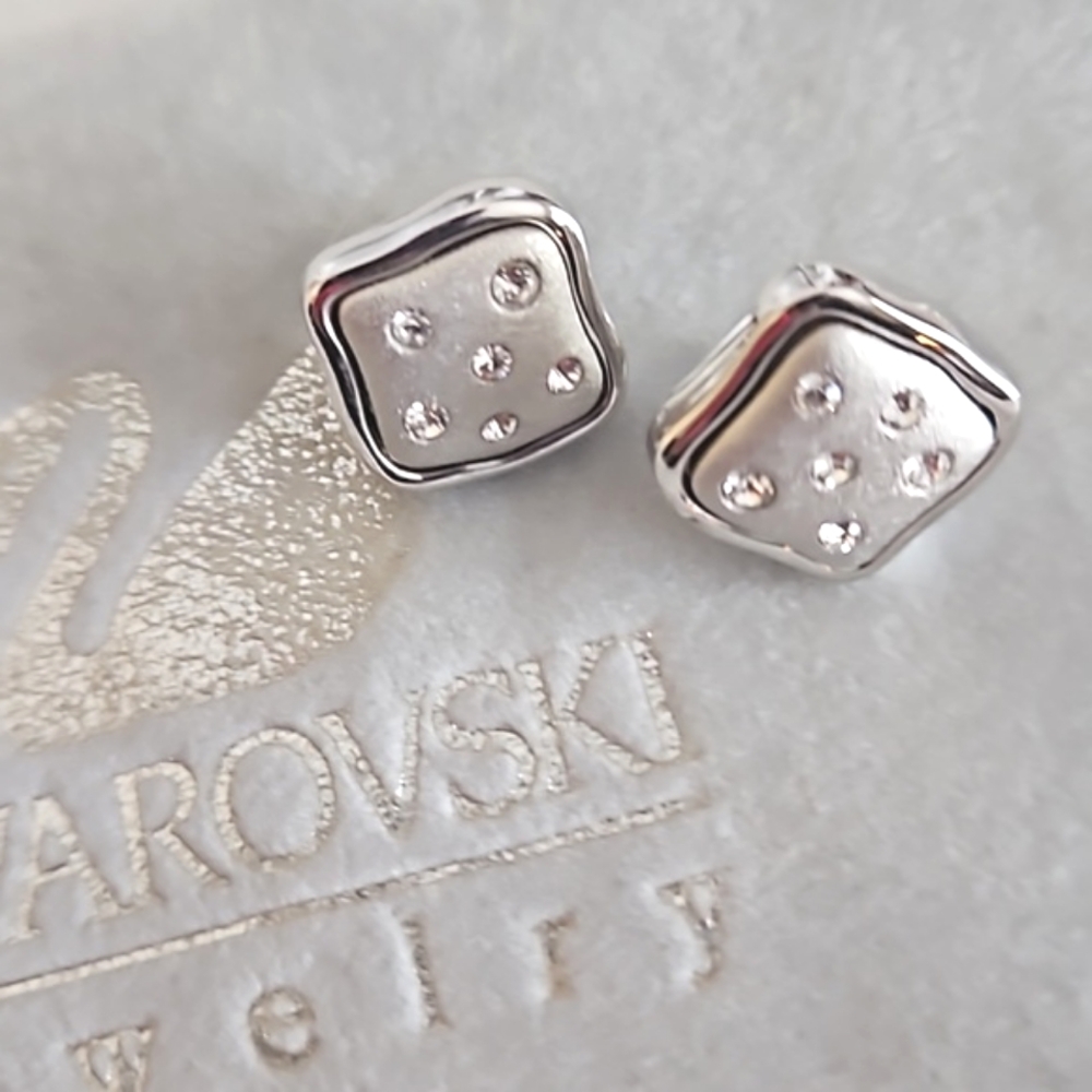 Swarovski Stud Earrings.